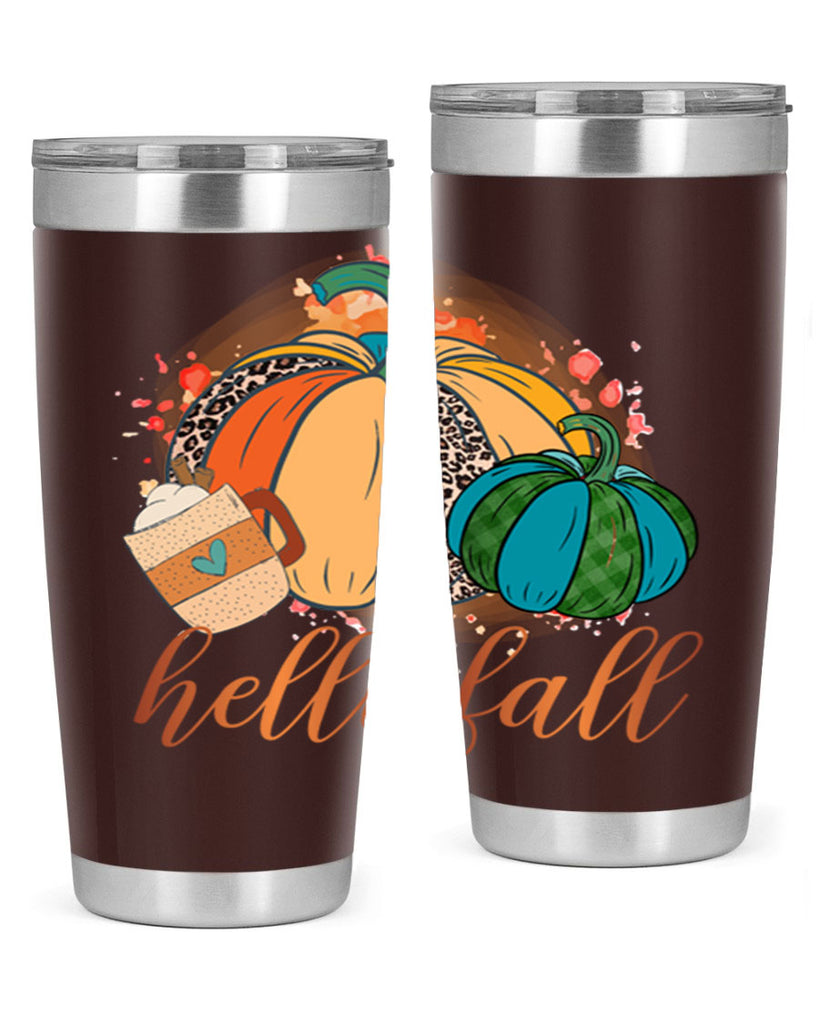Hello Fall 282#- fall- Tumbler