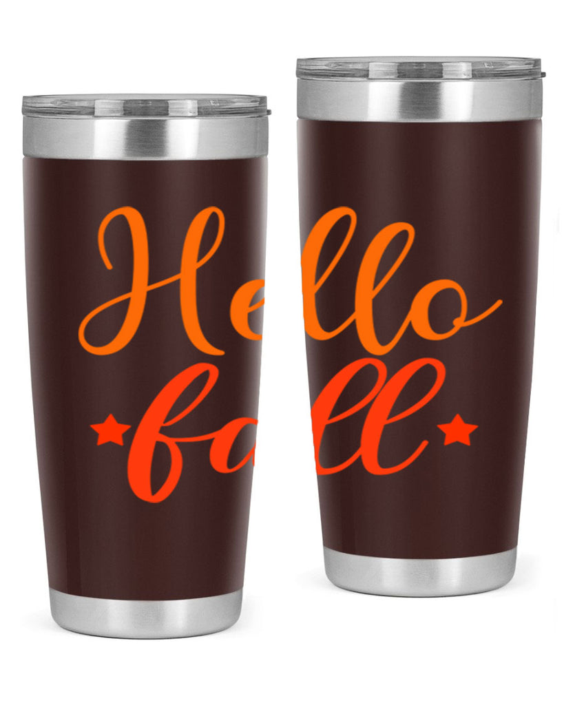 Hello Fall Design 278#- fall- Tumbler