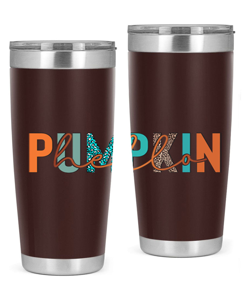 Hello Pumpkin 285#- fall- Tumbler