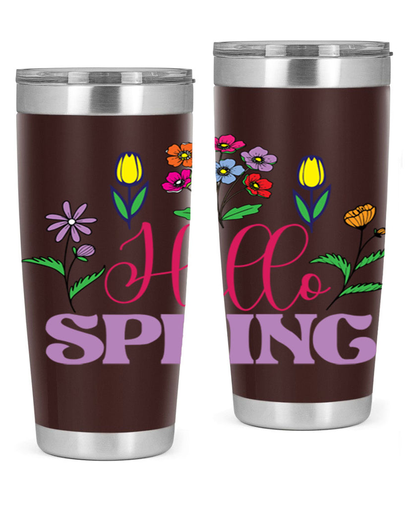 Hello Spring  233#- spring- Tumbler