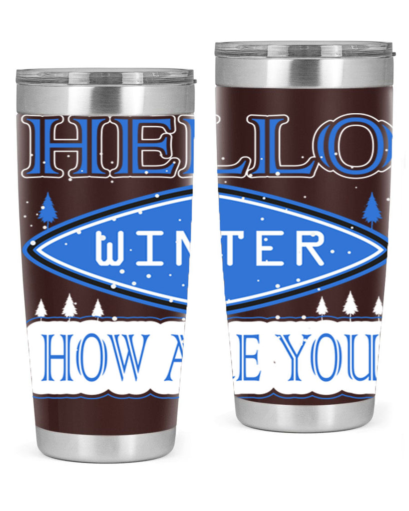 Hello Winter 165#- winter- Tumbler