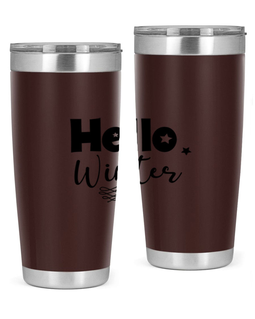 Hello Winter 170#- winter- Tumbler