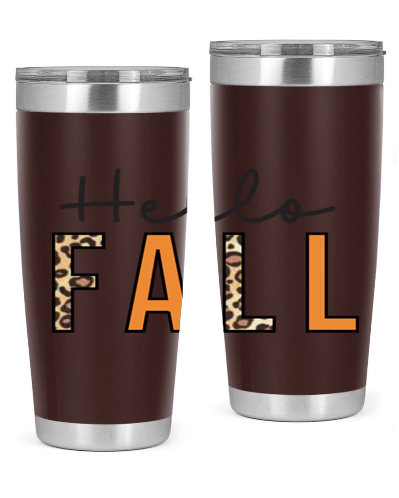 Hello fall 276#- fall- Tumbler
