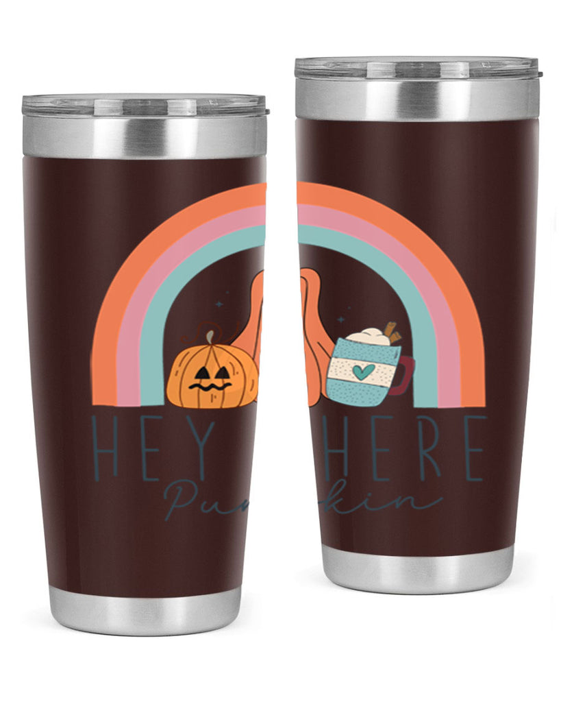 Hey There Pumpkin 309#- fall- Tumbler