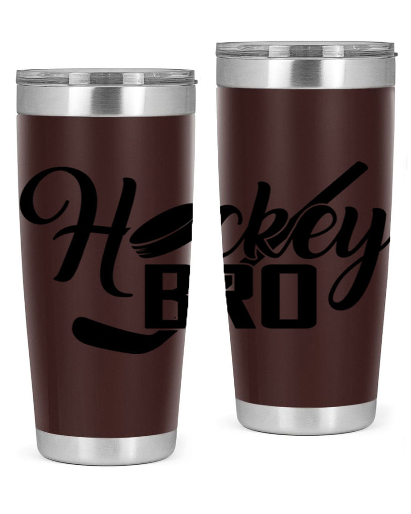 Hockey bro 1190#- hockey- Tumbler