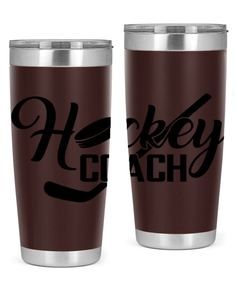 Hockey coach 1189#- hockey- Tumbler