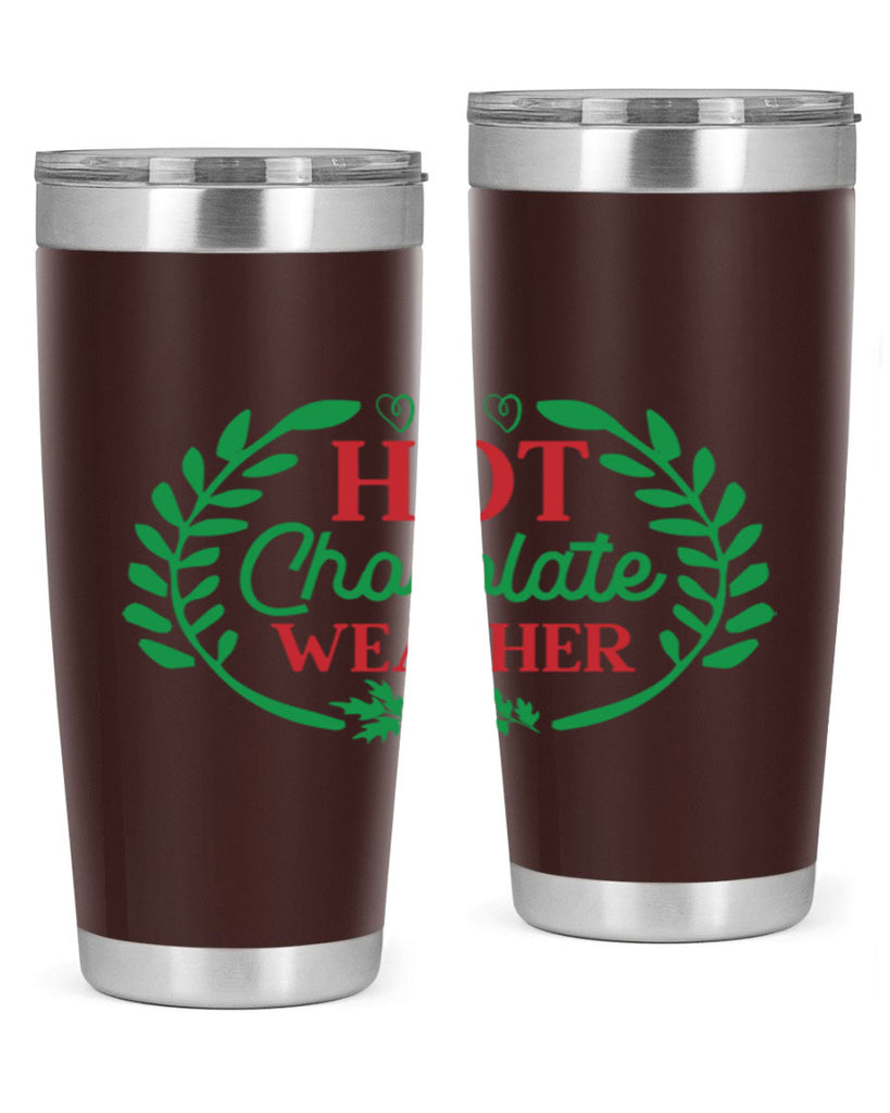 Hot Chocolate Weather 195#- winter- Tumbler