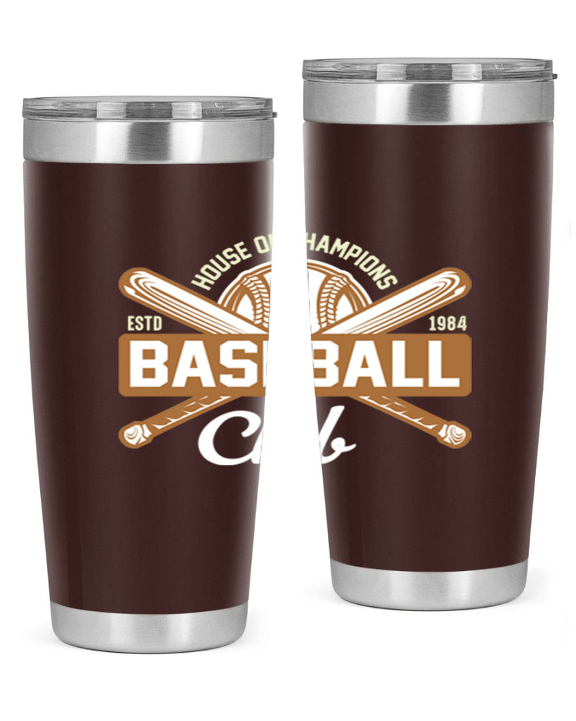 House 1178#- baseball- Tumbler