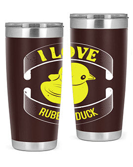 I Love Rubber duck Style 41#- duck- Tumbler