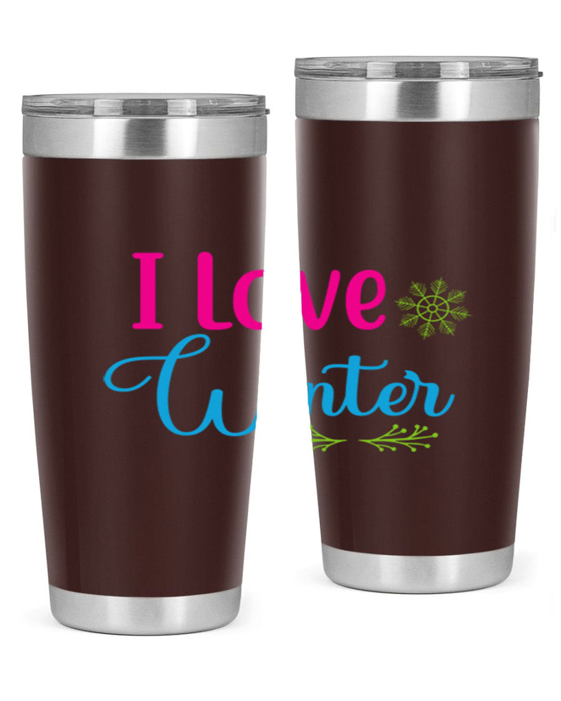 I Love Winter 225#- winter- Tumbler