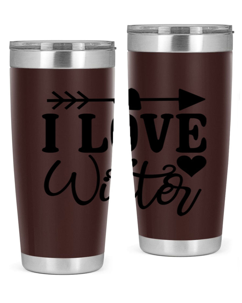 I Love Winter 227#- winter- Tumbler