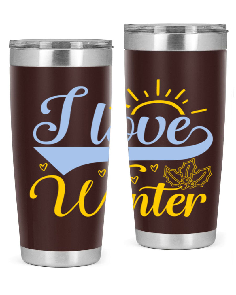 I love winter228#- winter- Tumbler