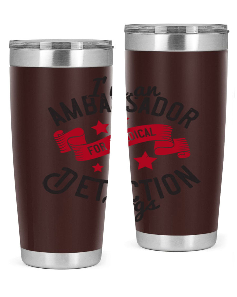 Im an ambassador for Medical Detection dogs Style 41#- medical- tumbler