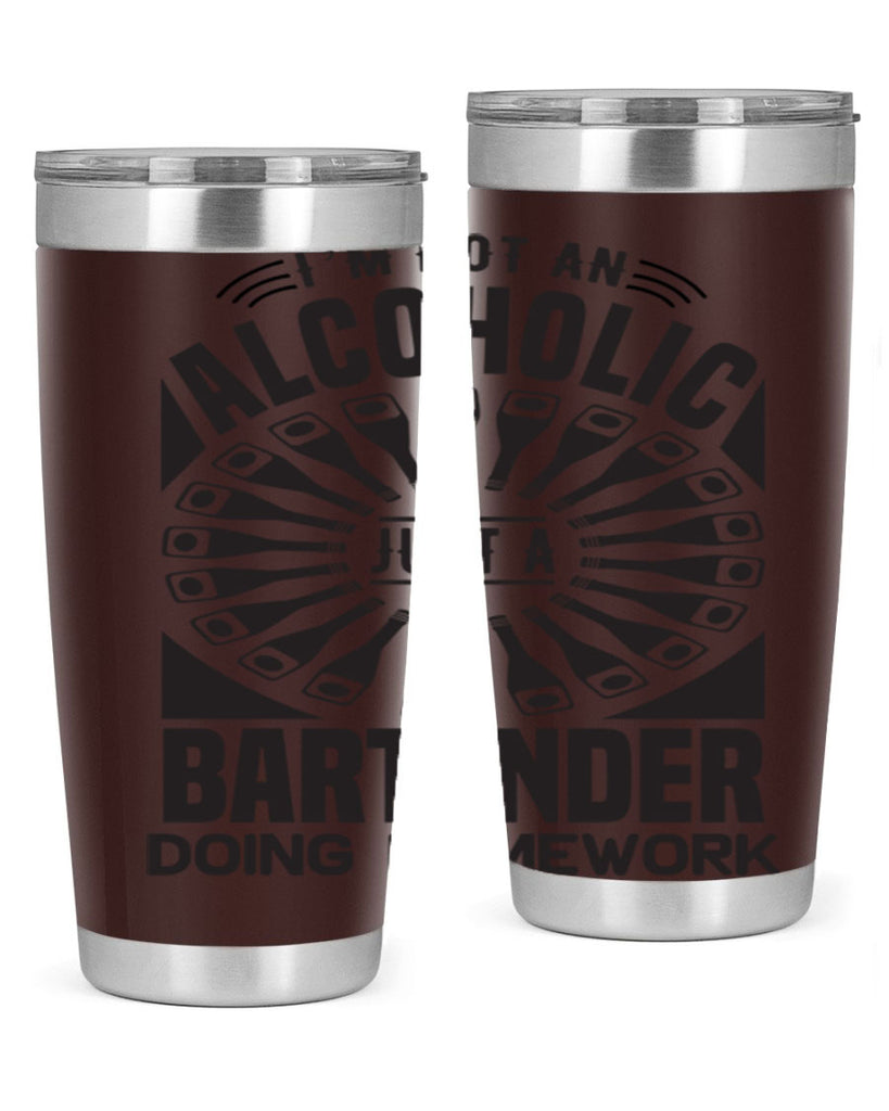 Im not an Style 18#- bartender- tumbler