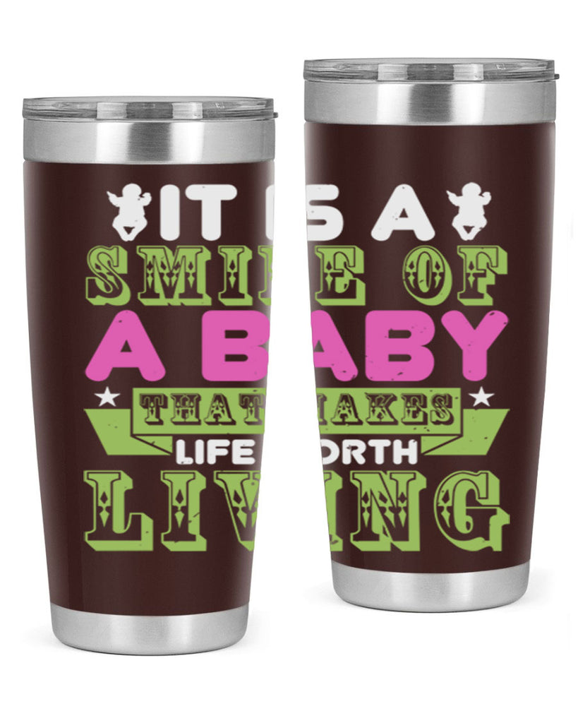 It is a smile of a baby Style 188#- baby- tumbler