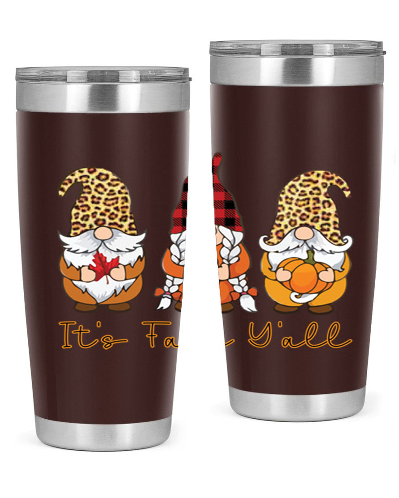 It s Fall Y all Gnome 362#- fall- Tumbler