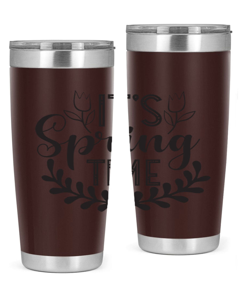 It's spring time281#- spring- Tumbler