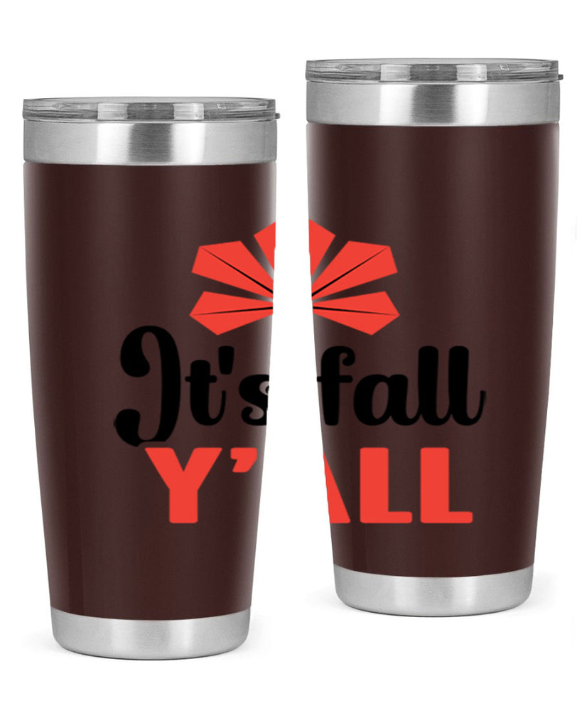 Its fall yall 373#- fall- Tumbler