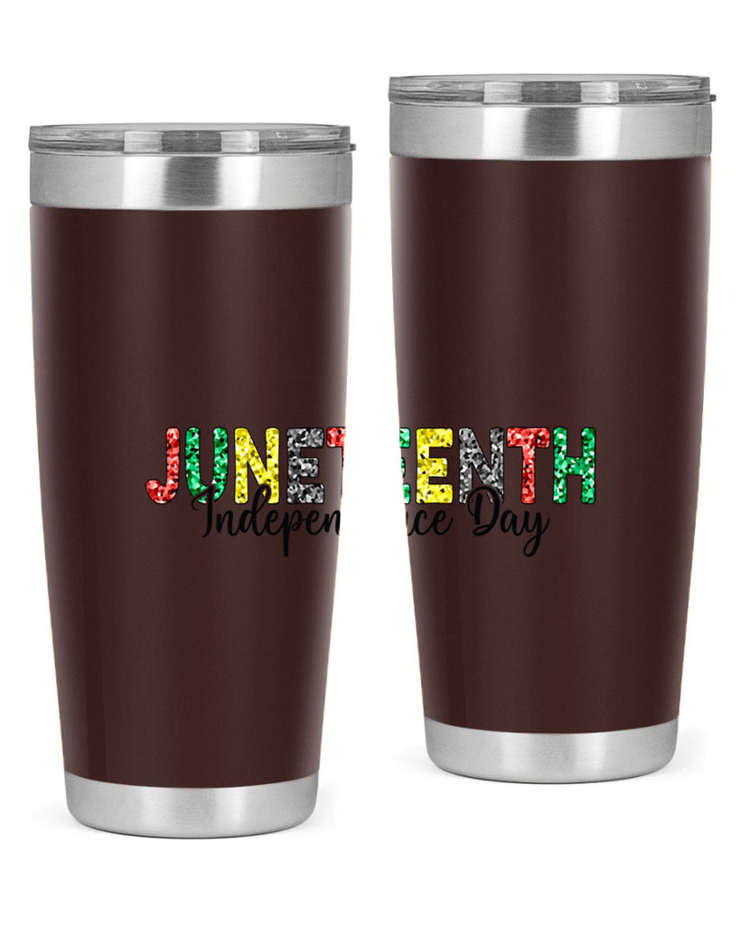 Juneteenth Independence Day 37#- Juneteenth- tumbler