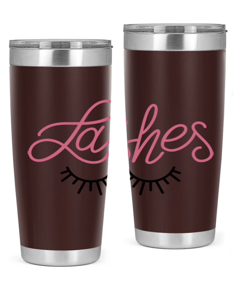 Lashes Style 63#- make up- Tumbler
