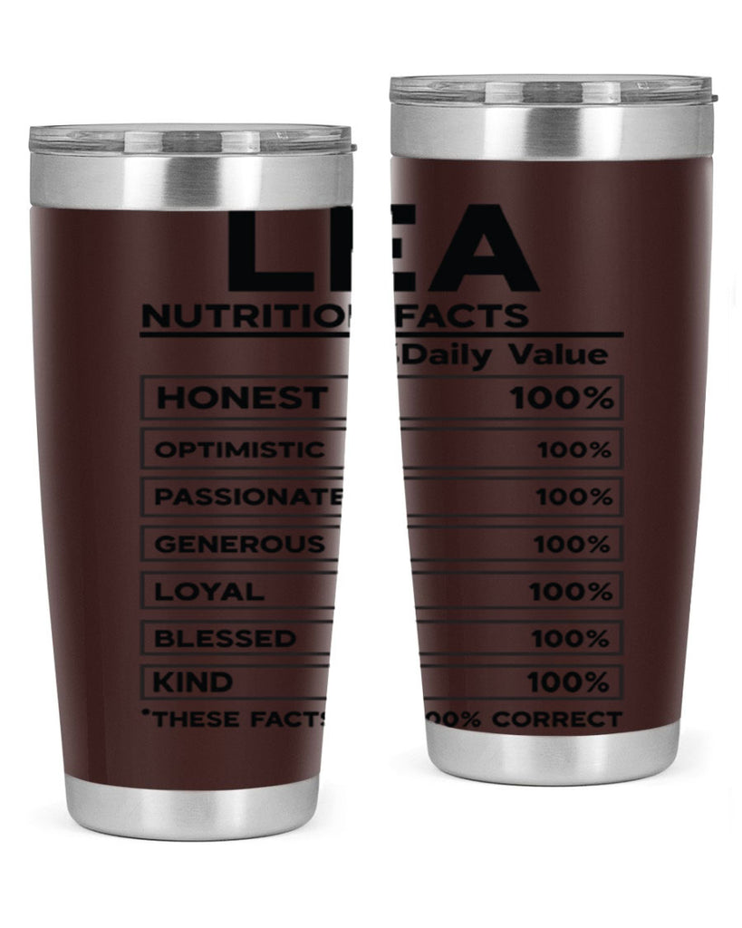 Lea Nutrition Facts 276#- zodiac- Tumbler