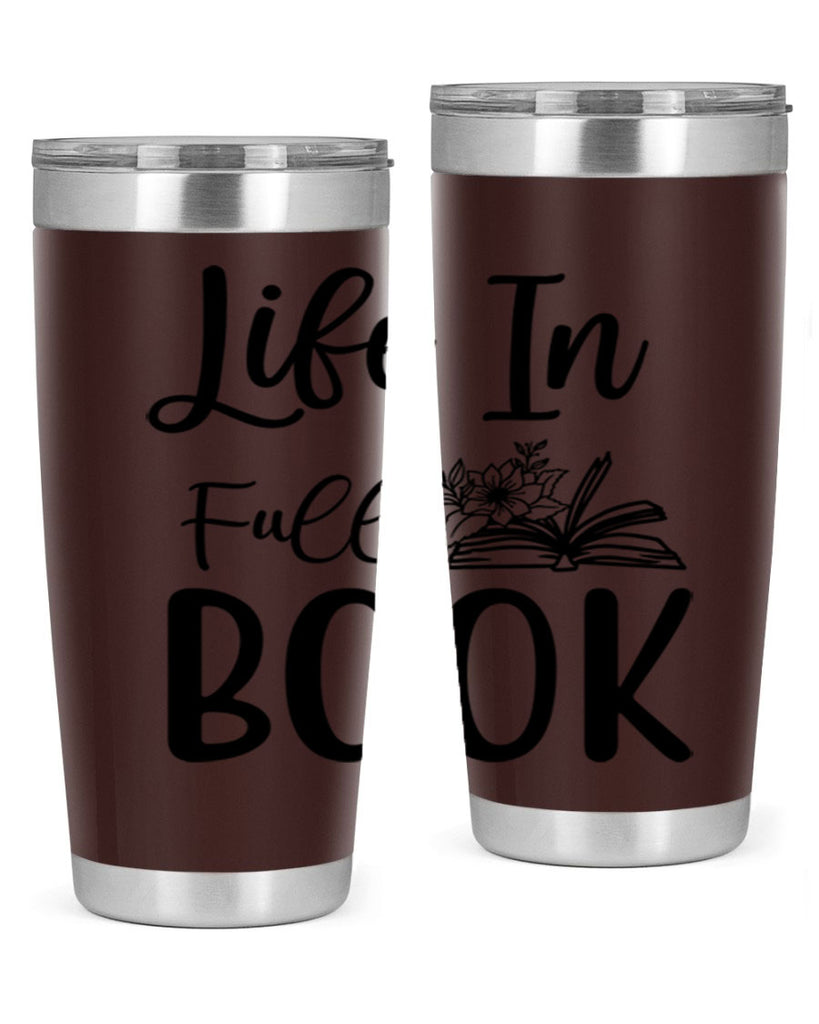 Life In Full Book 297#- spring- Tumbler