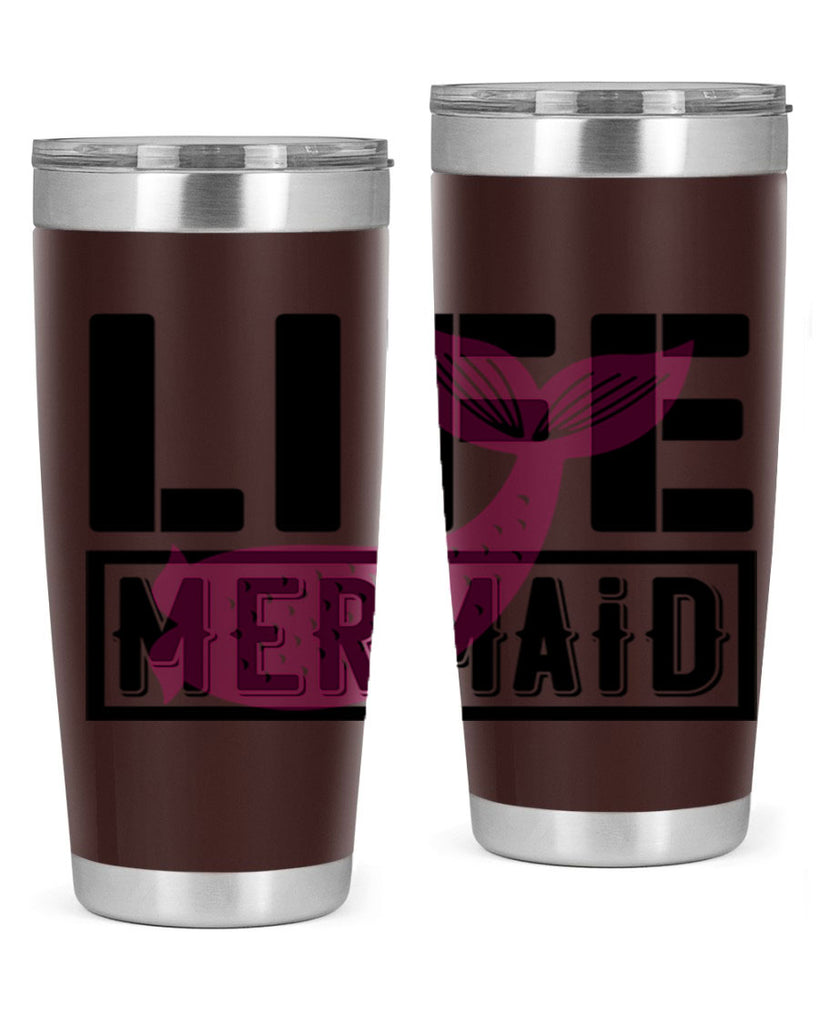 Life mermaid 303#- mermaid- Tumbler