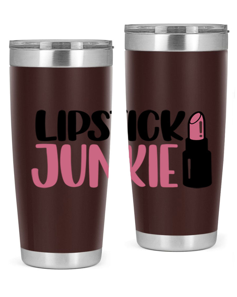 Lipstick Junkie Style 56#- make up- Tumbler