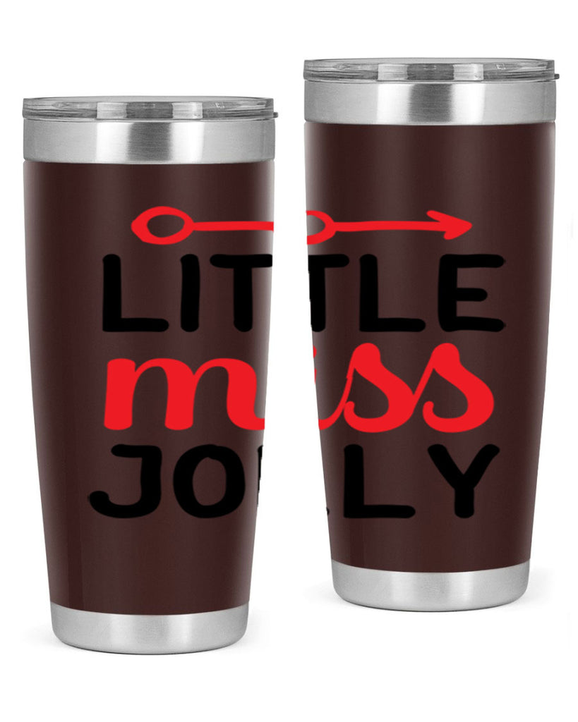 Little miss jolly 306#- winter- Tumbler