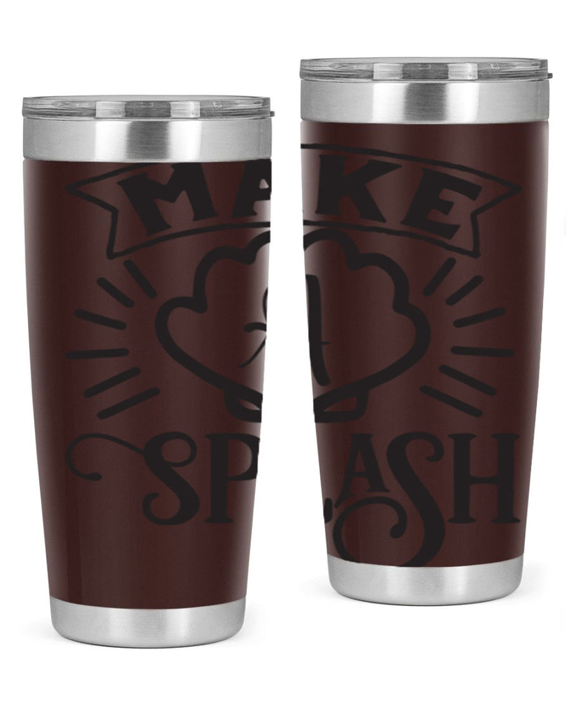 Make a splash 312#- mermaid- Tumbler