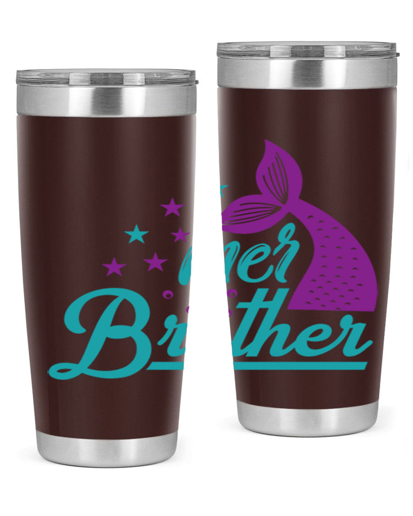 Mer Brother 323#- mermaid- Tumbler
