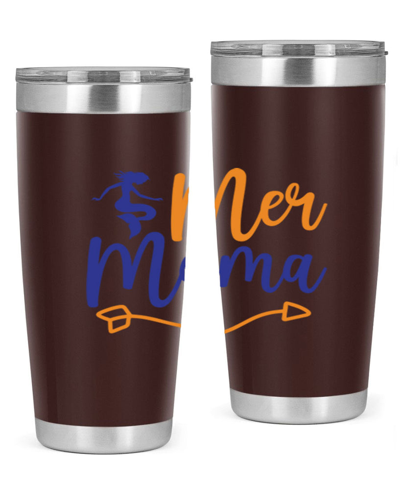 Mer Mama 331#- mermaid- Tumbler