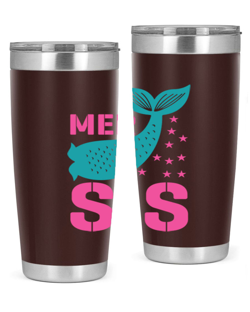 Mer Sis 345#- mermaid- Tumbler