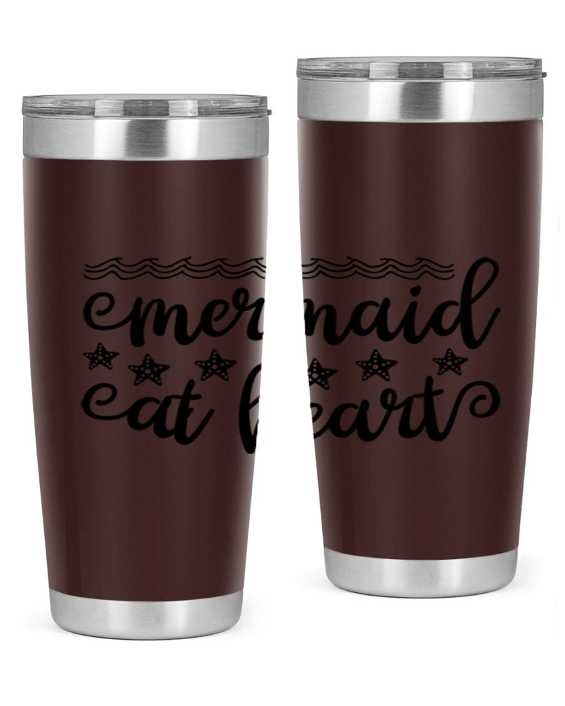 Mermaid at heart design 398#- mermaid- Tumbler