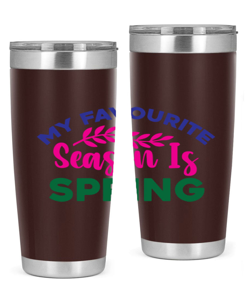 My Favourite Season Is Spring 345#- spring- Tumbler