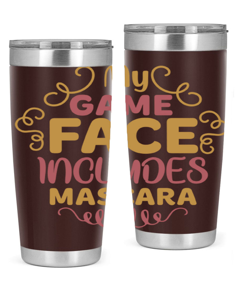 My Game Face Includes Mascara 127#- fashion- Cotton Tank