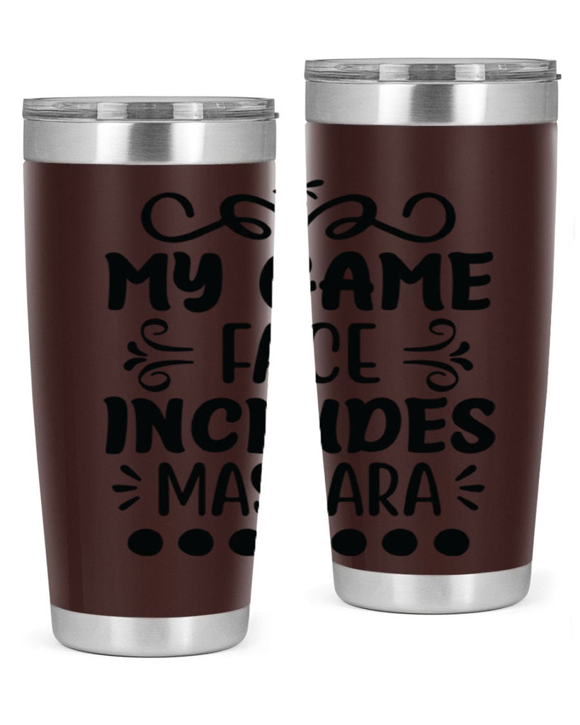 My Game Face Includes Mascara 128#- fashion- Cotton Tank