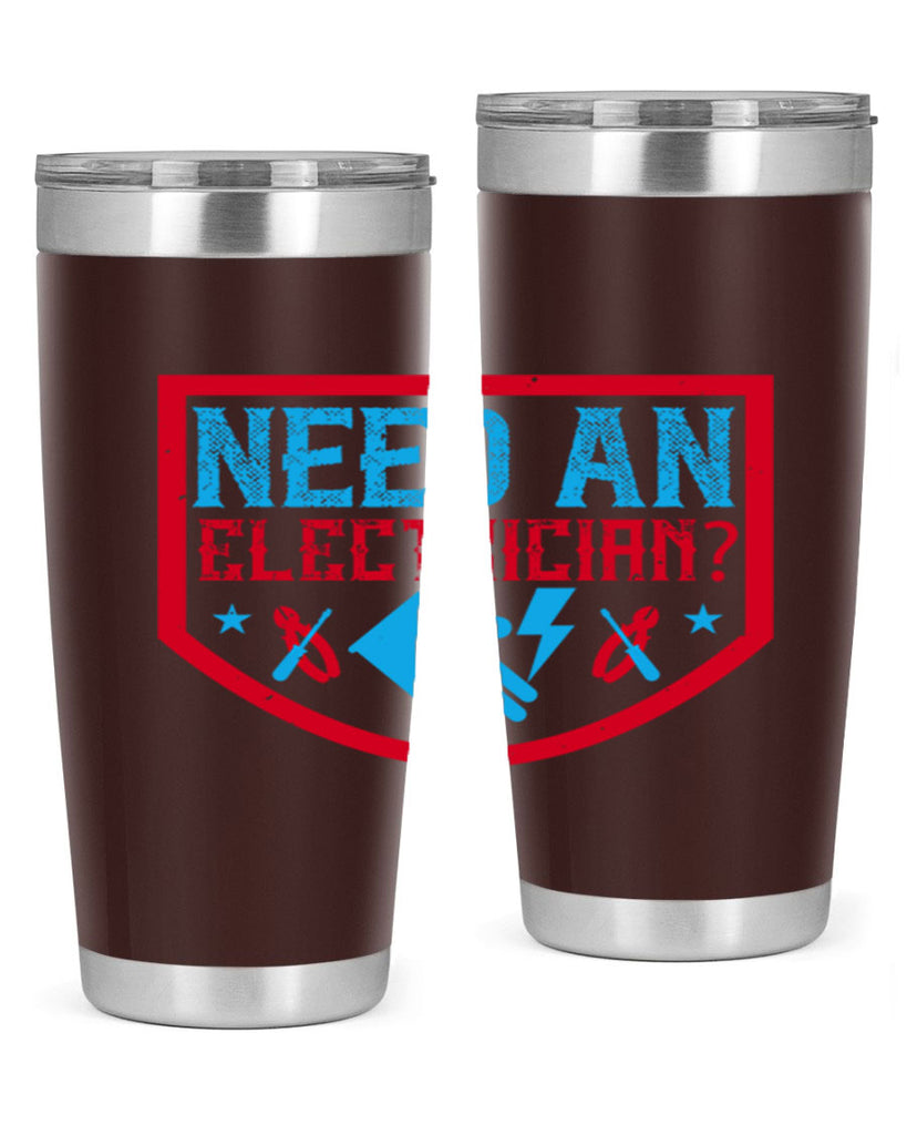 Need an electrician Style 23#- electrician- tumbler