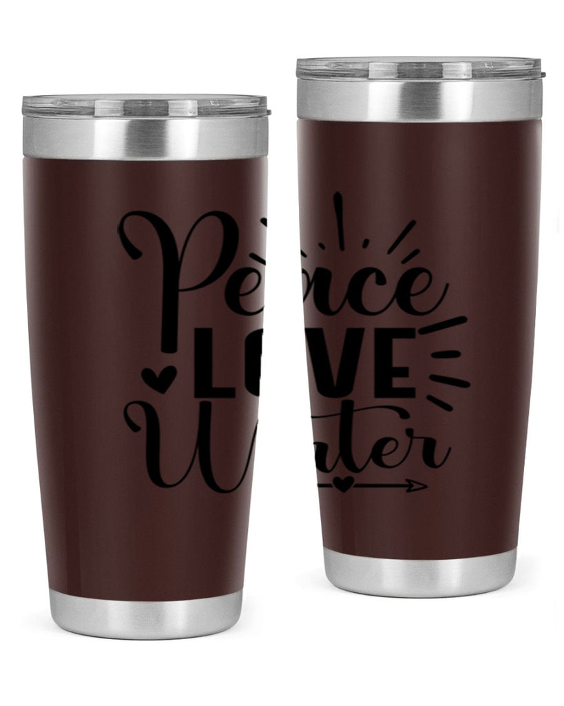 Peace Love Winter 331#- winter- Tumbler