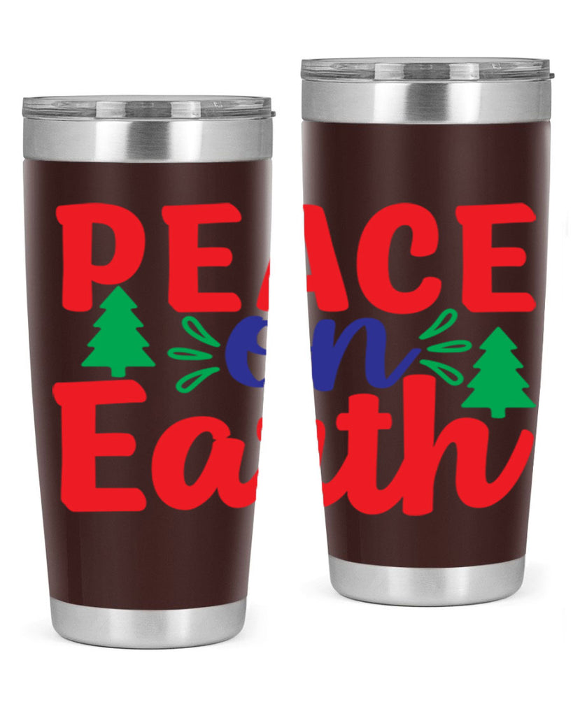 Peace on Earth 336#- winter- Tumbler