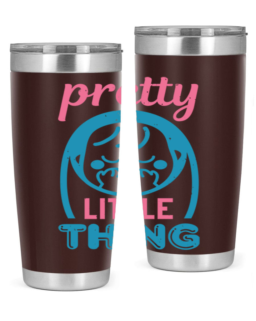 Pretty little Thing Style 19#- baby shower- tumbler