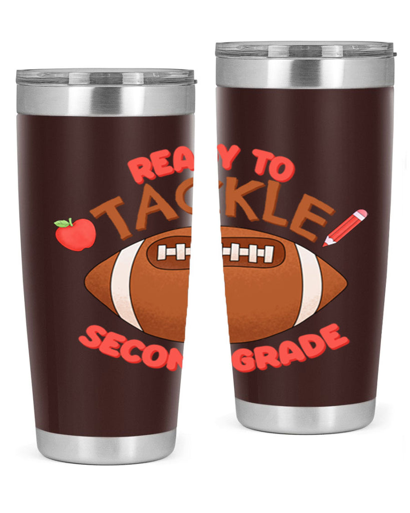 Ready to tackle 2nd Grade 22#- second grade- Tumbler