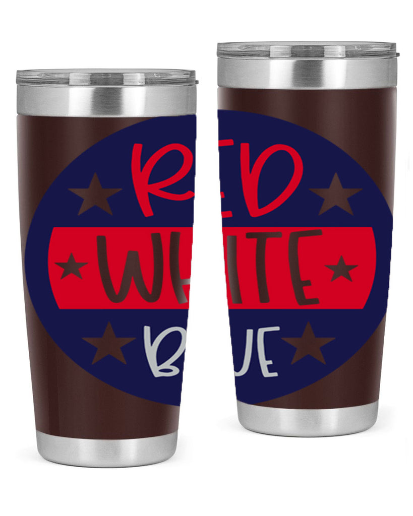 Red White Blue Style 170#- Fourt Of July- Tumbler