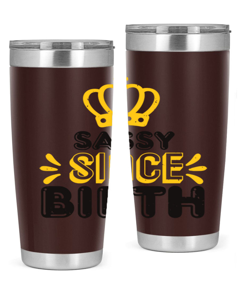 Saddy since birth Style 16#- baby shower- tumbler