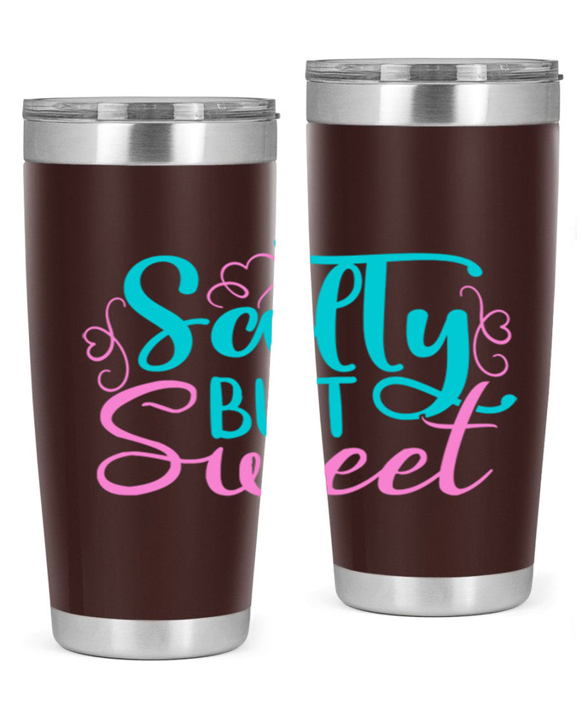 Salty But Sweet 565#- mermaid- Tumbler