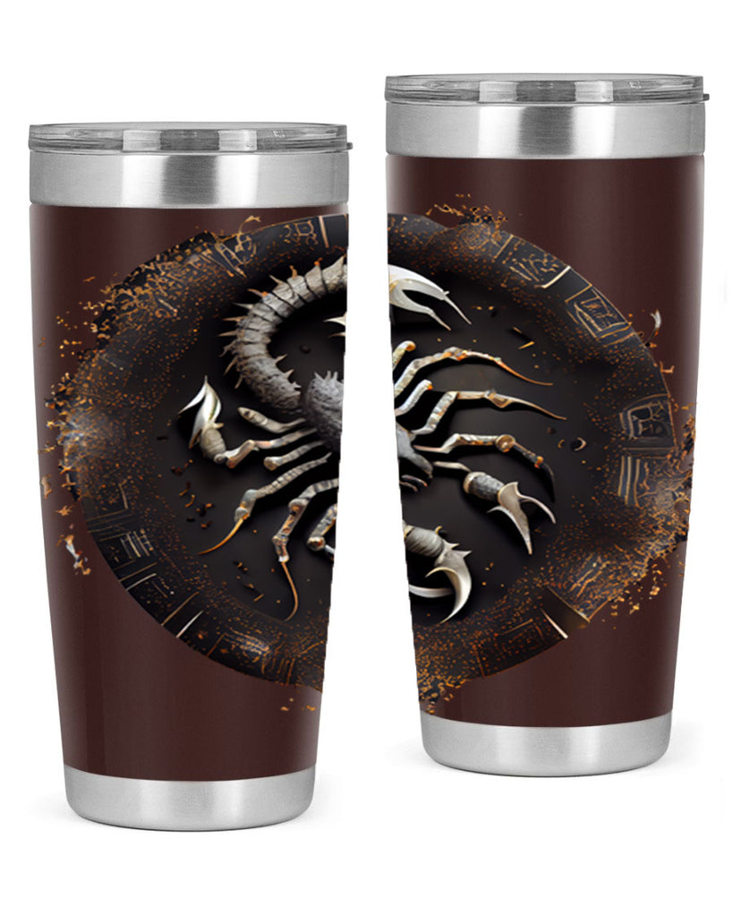 Scorpius 467#- zodiac- Tumbler