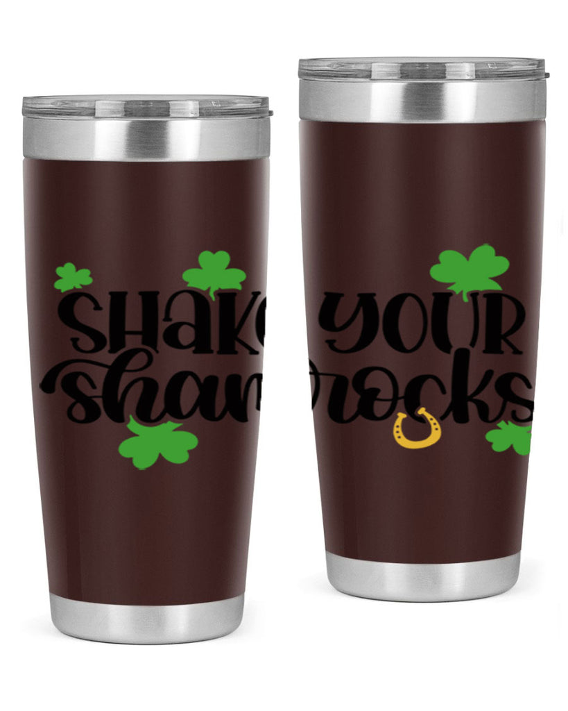 Shake Your Shamrocks Style 32#- St Patricks Day- Tumbler