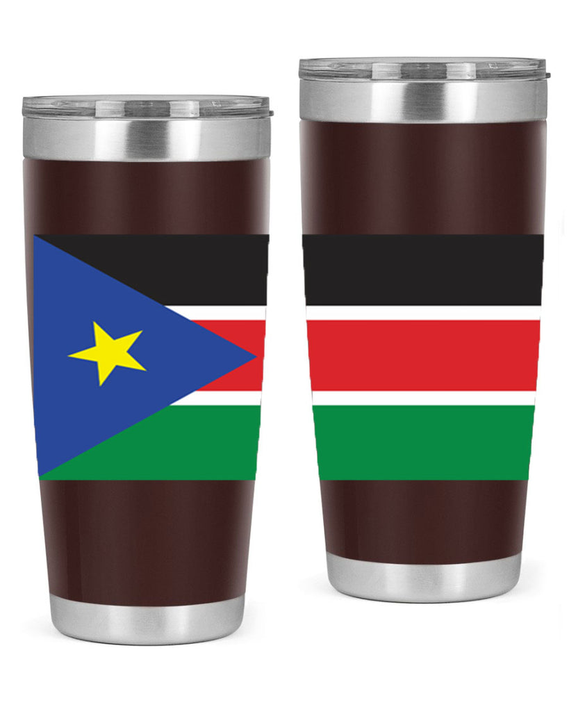 South Sudan 34#- world flags- Tumbler