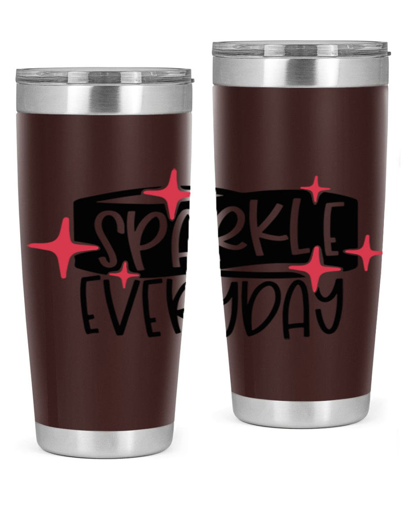 Sparkle Everyday Style 20#- make up- Tumbler