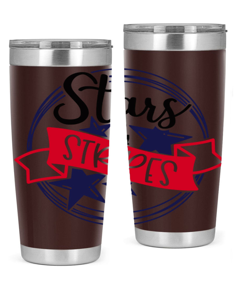Stars StripeS Style 174#- Fourt Of July- Tumbler